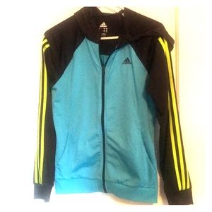 Adidas neon track jacket